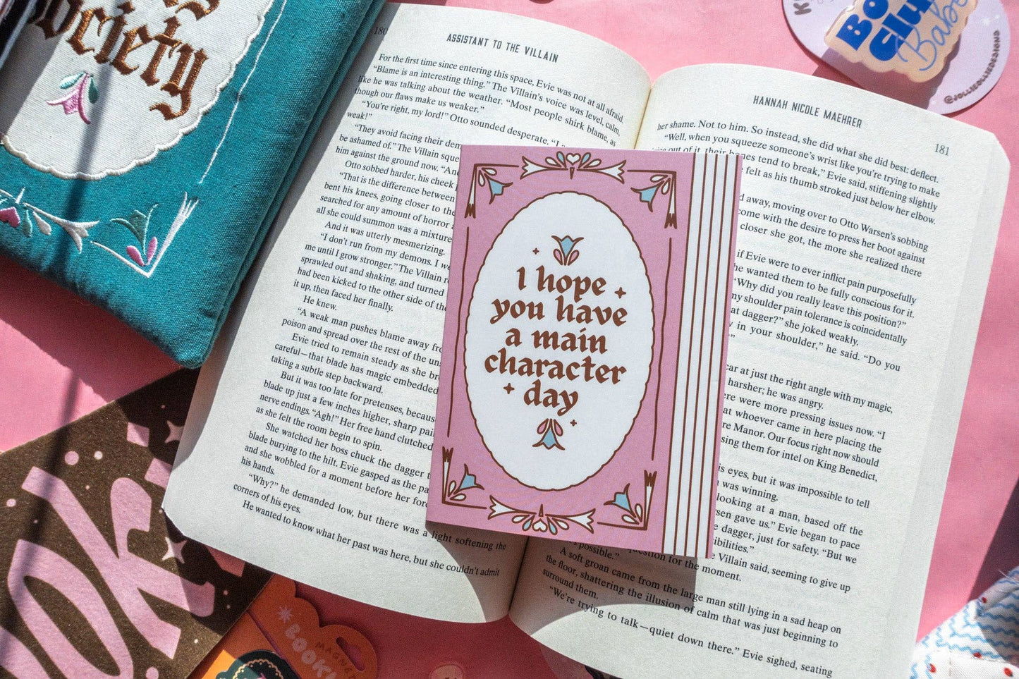 Main Character Day Greeting Card