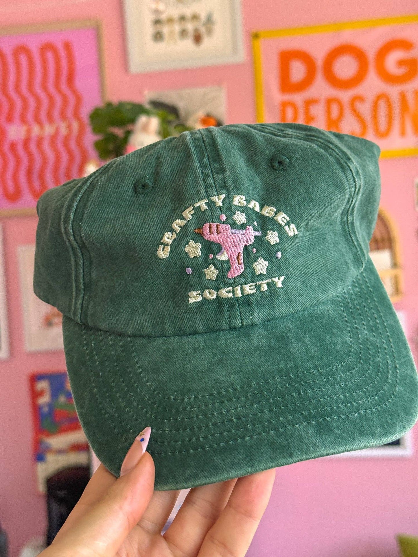 Crafty Babes Society Baseball Hat