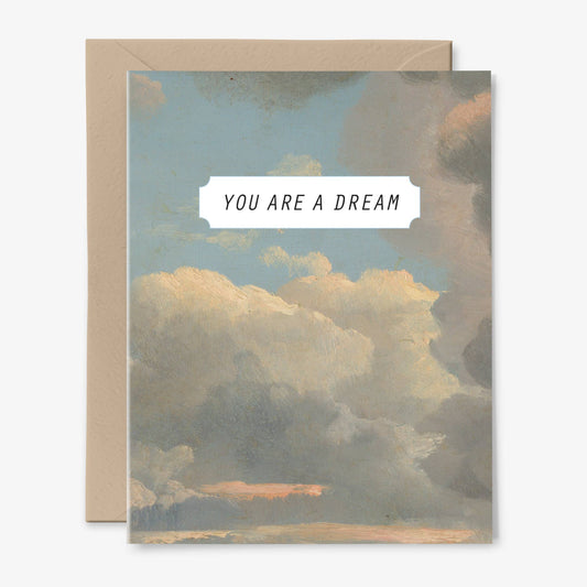 You Are A Dream Card | Clouds | Love | Admiration