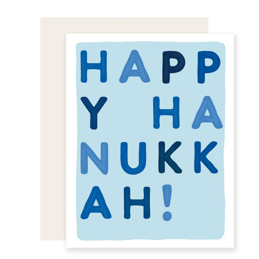 Hanukkah Letters | Hanukkah Card