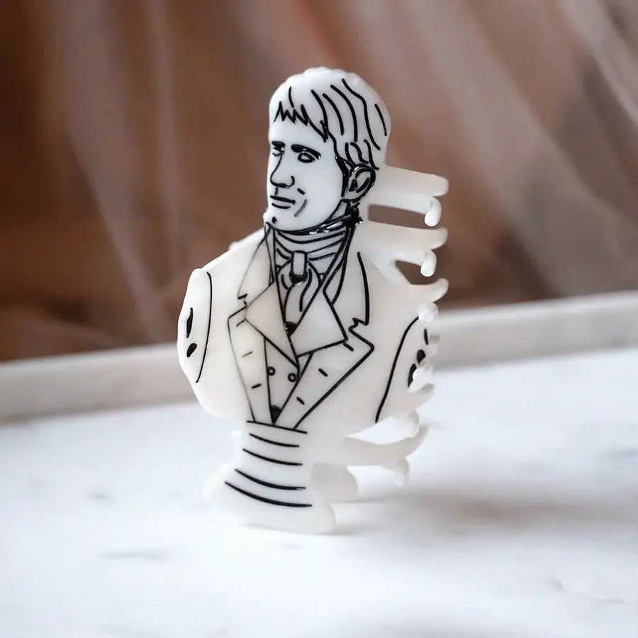Mr. Darcy Claw Clip