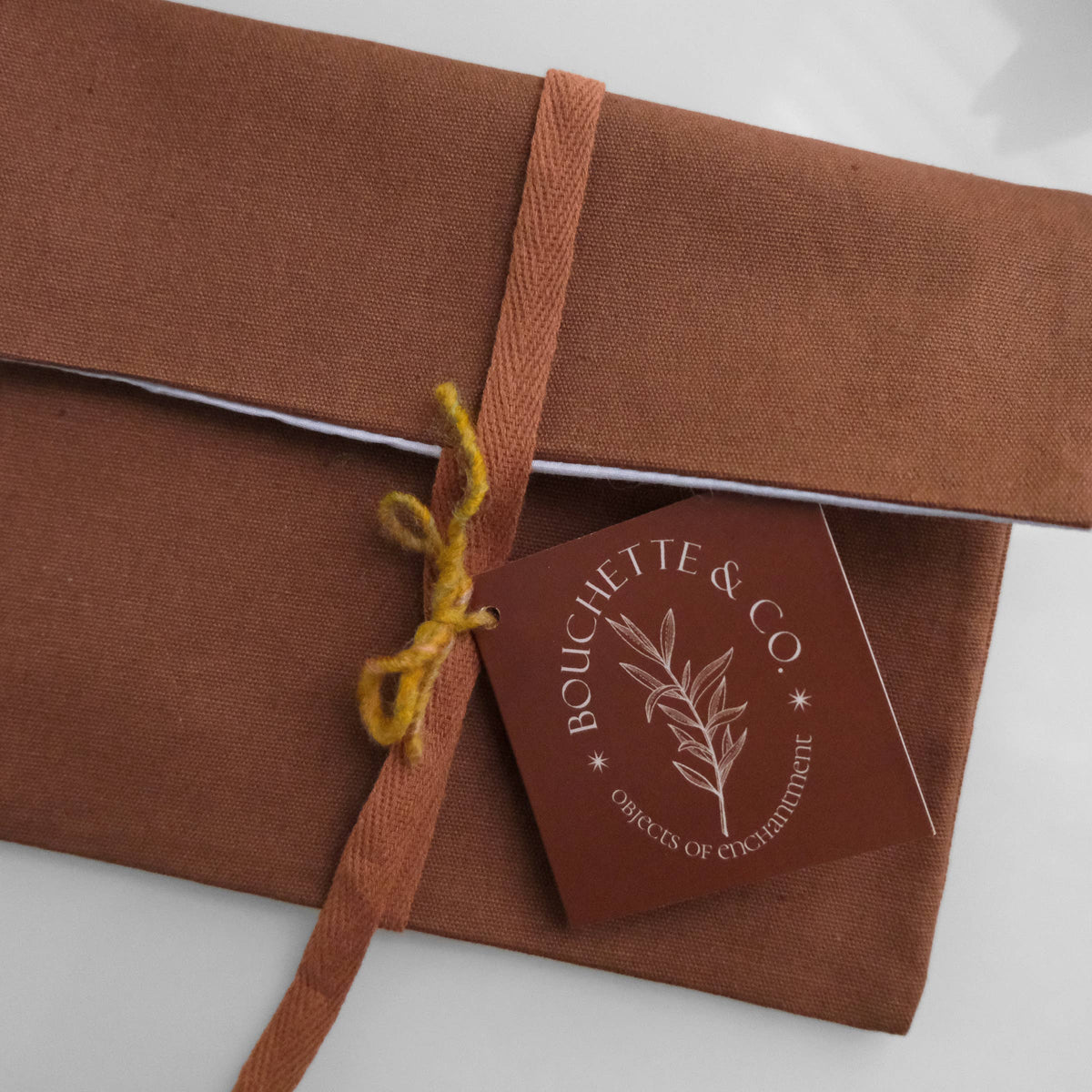 Kindle Holder Reversible | Blue Bramble Cotton Canvas