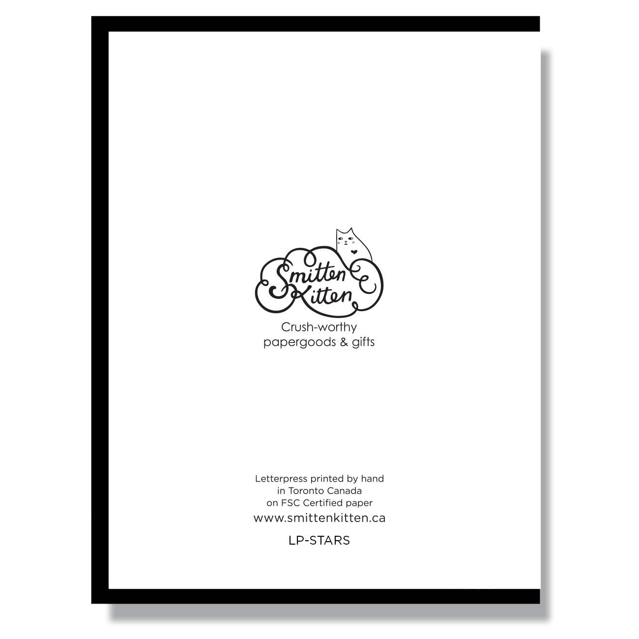You and I Are Written in the Stars Card