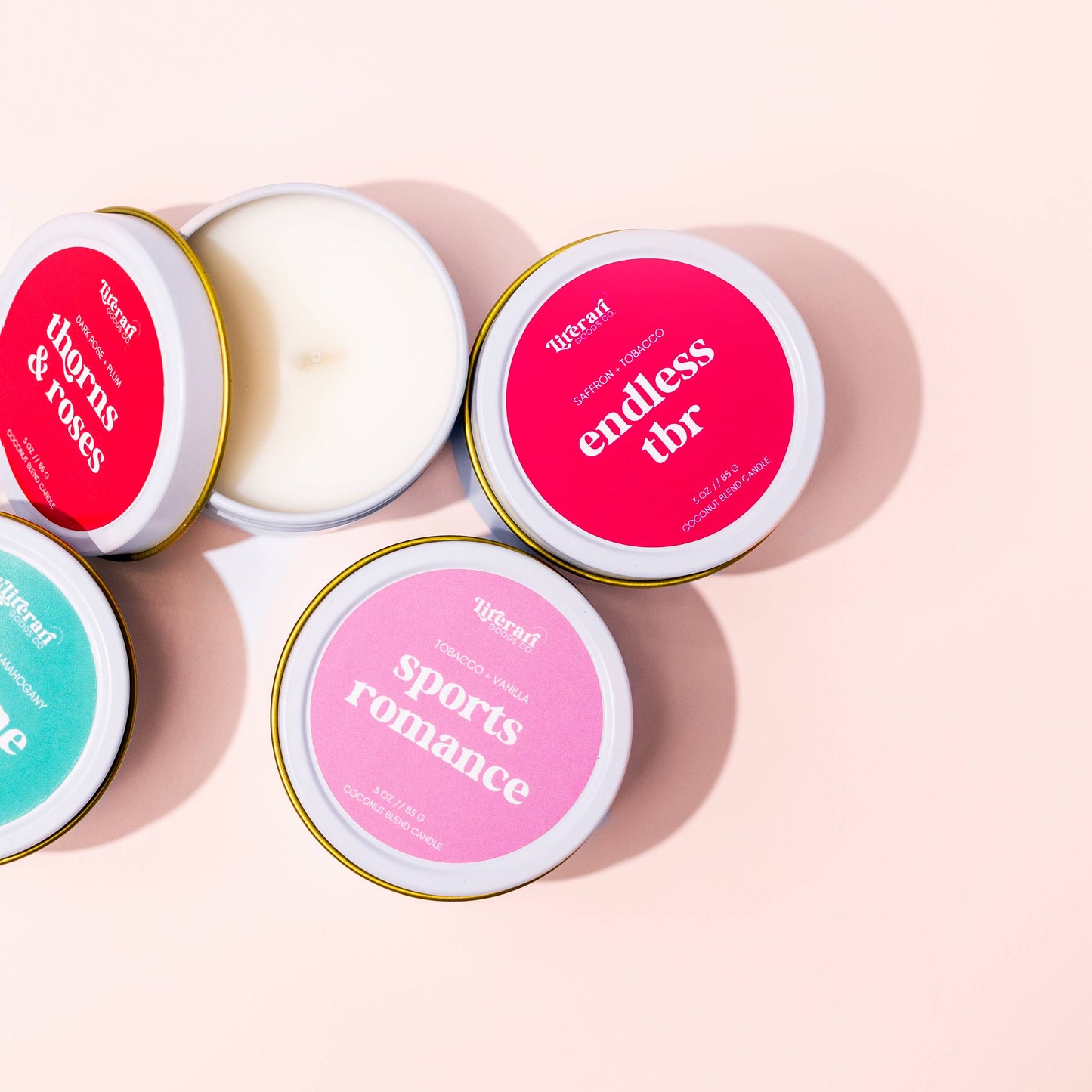 Endless TBR Bookish Candle