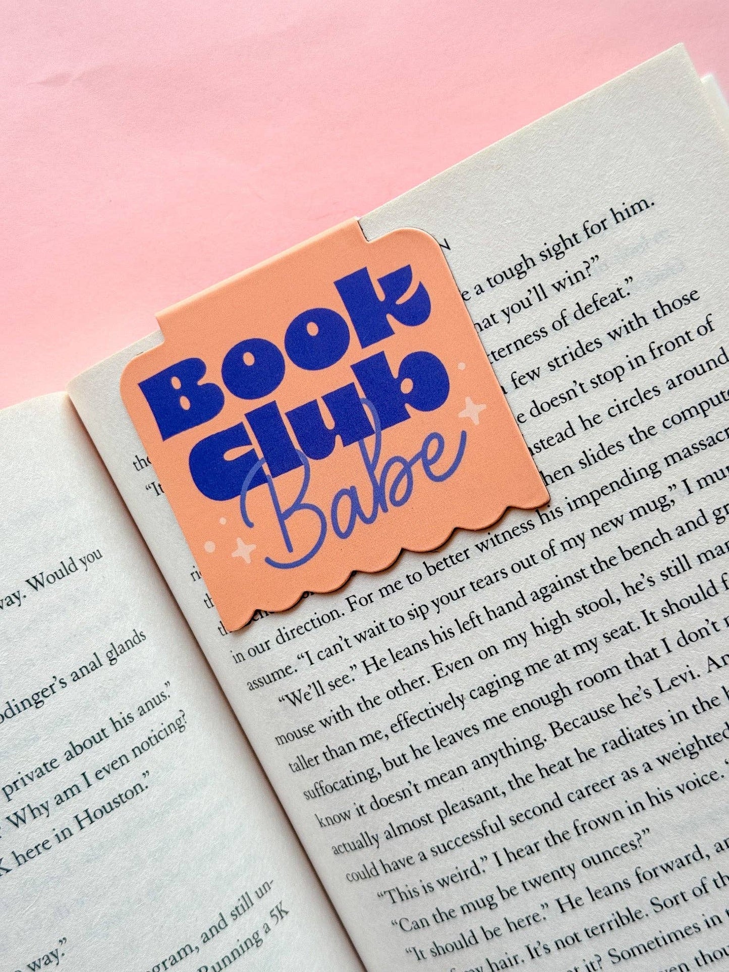 Book Club Babes [Yellow] Magnetic Bookmark