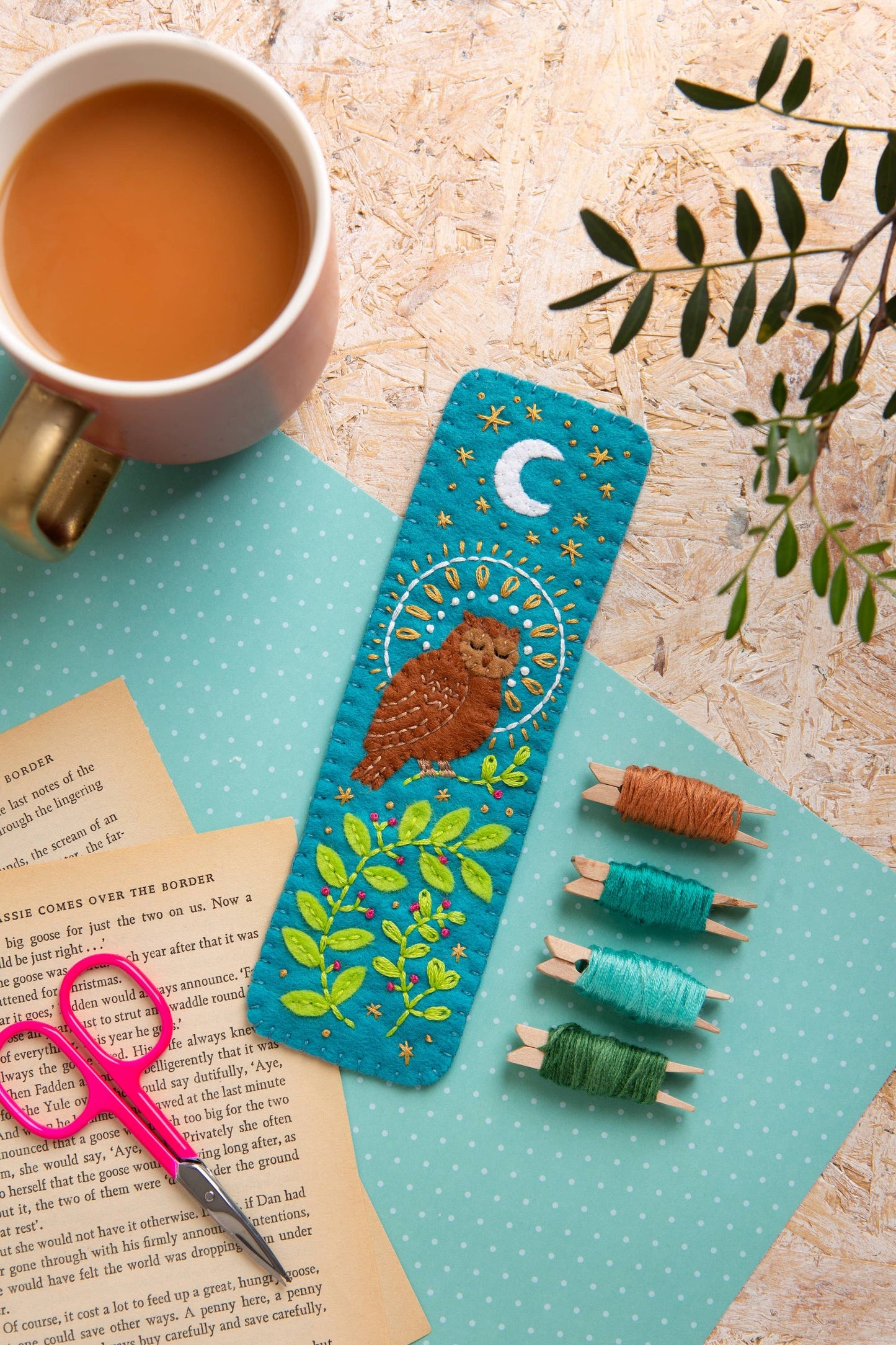 Owl Bookmark Felt Craft Kit | Complete Craft Kit
