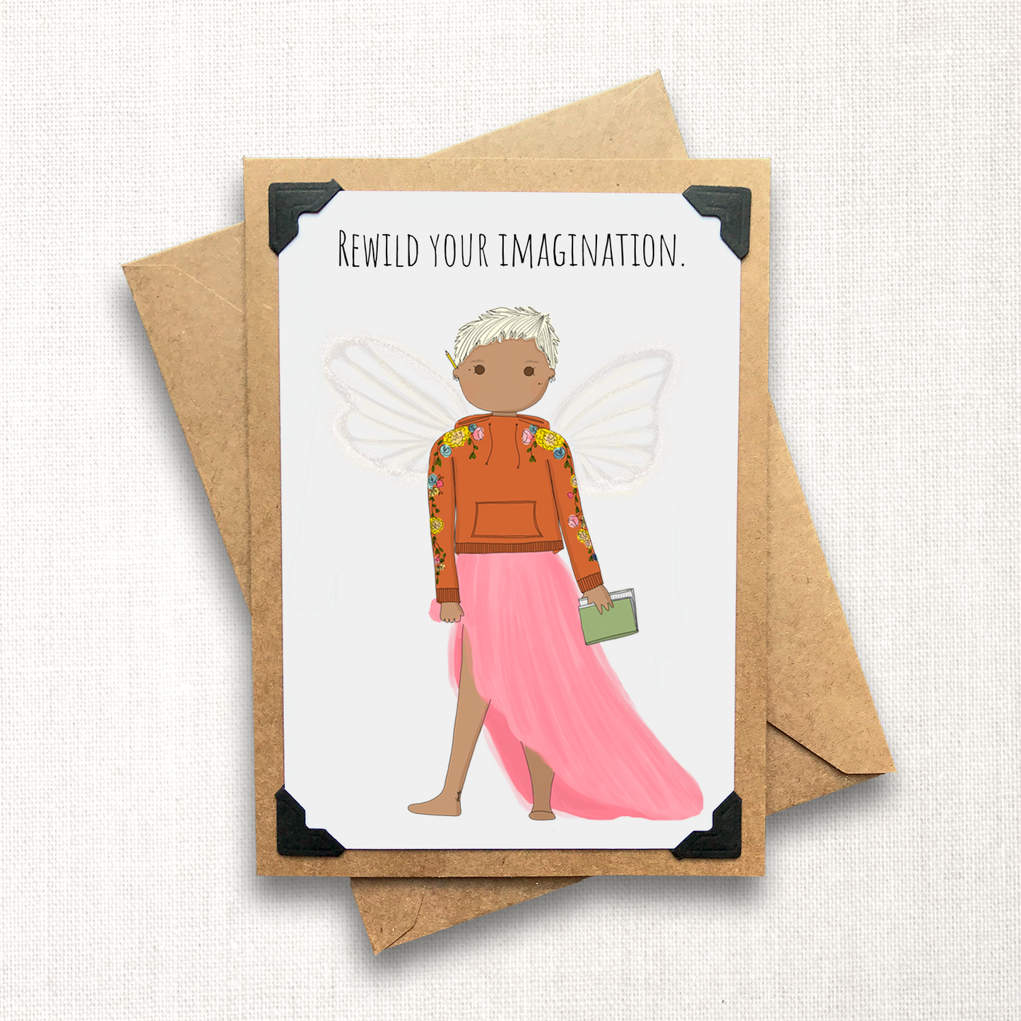 Rewild your Imagination Note Card