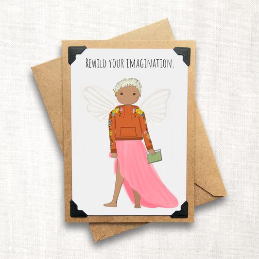 Rewild your Imagination Note Card