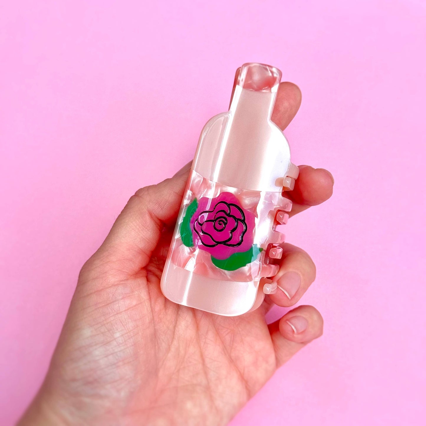 Rosé Hair Claw