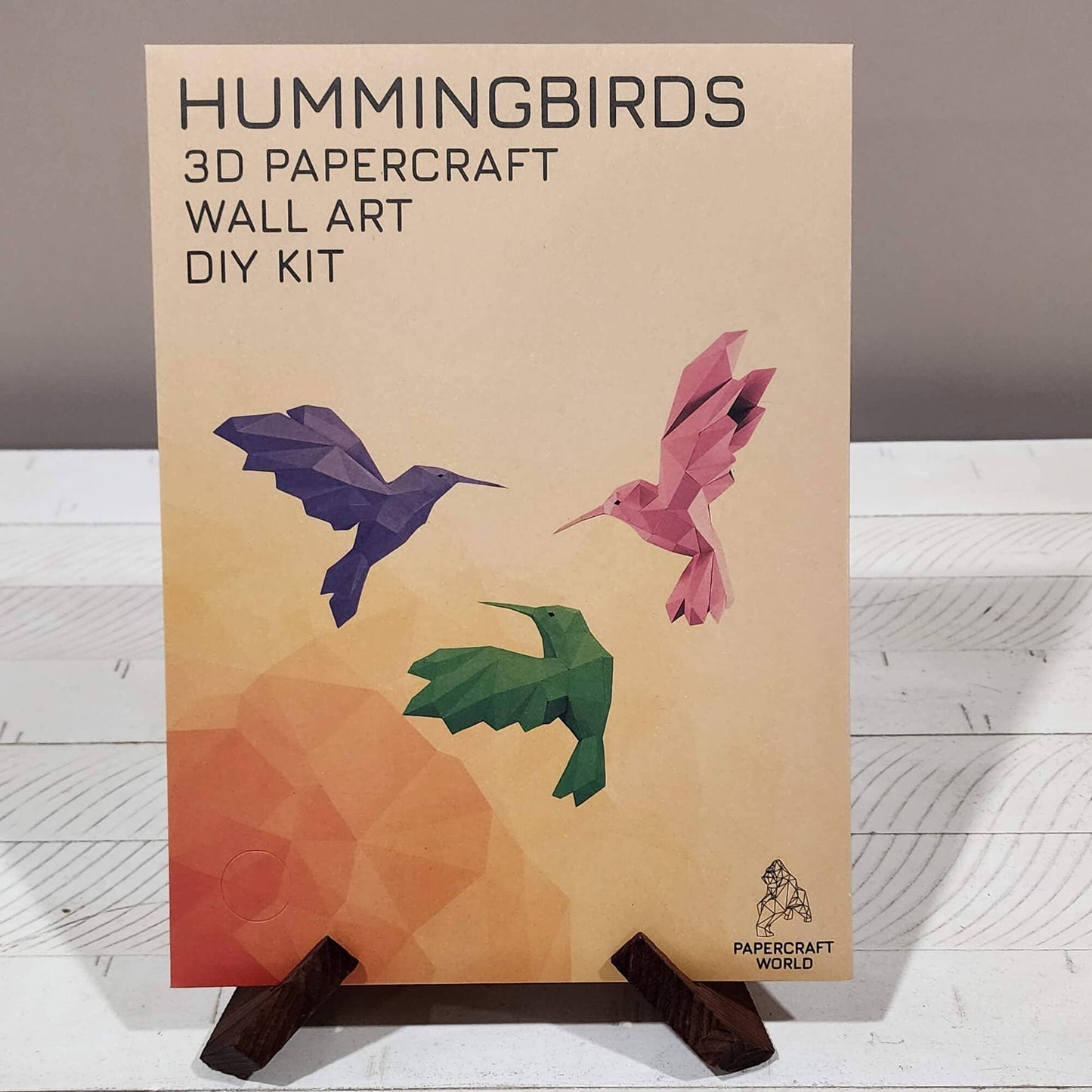 Hummingbirds PaperCraft Origami Wall Art