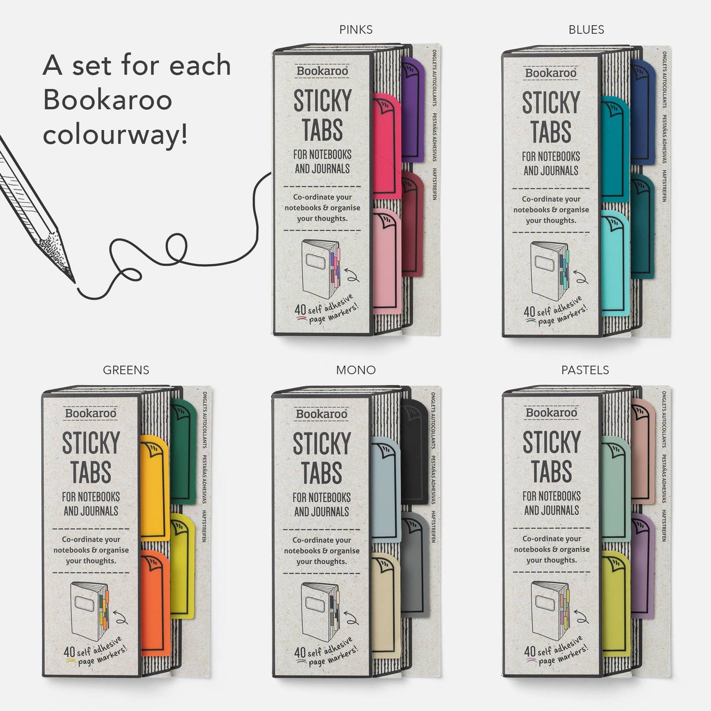 Bookaroo Sticky Tabs