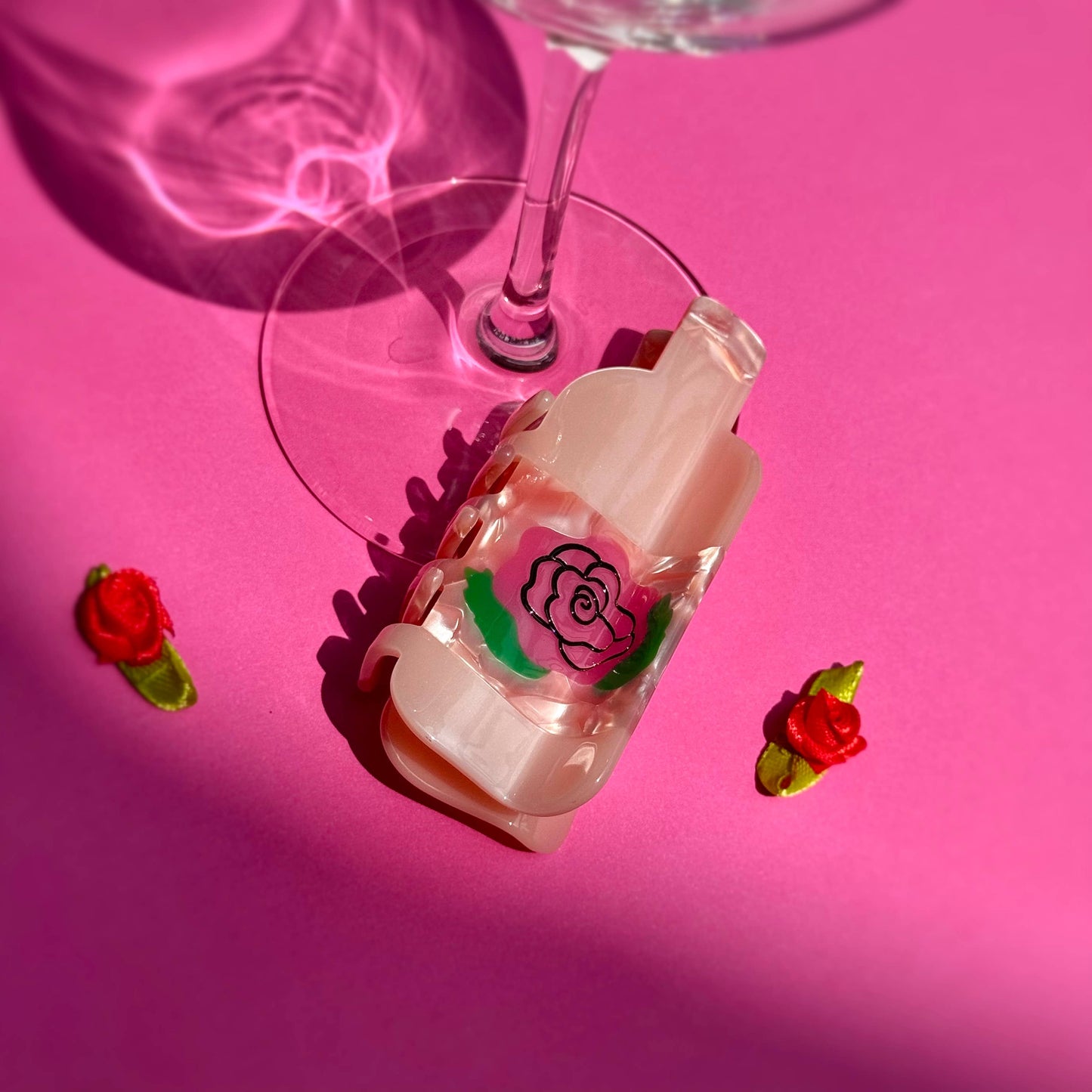 Rosé Hair Claw