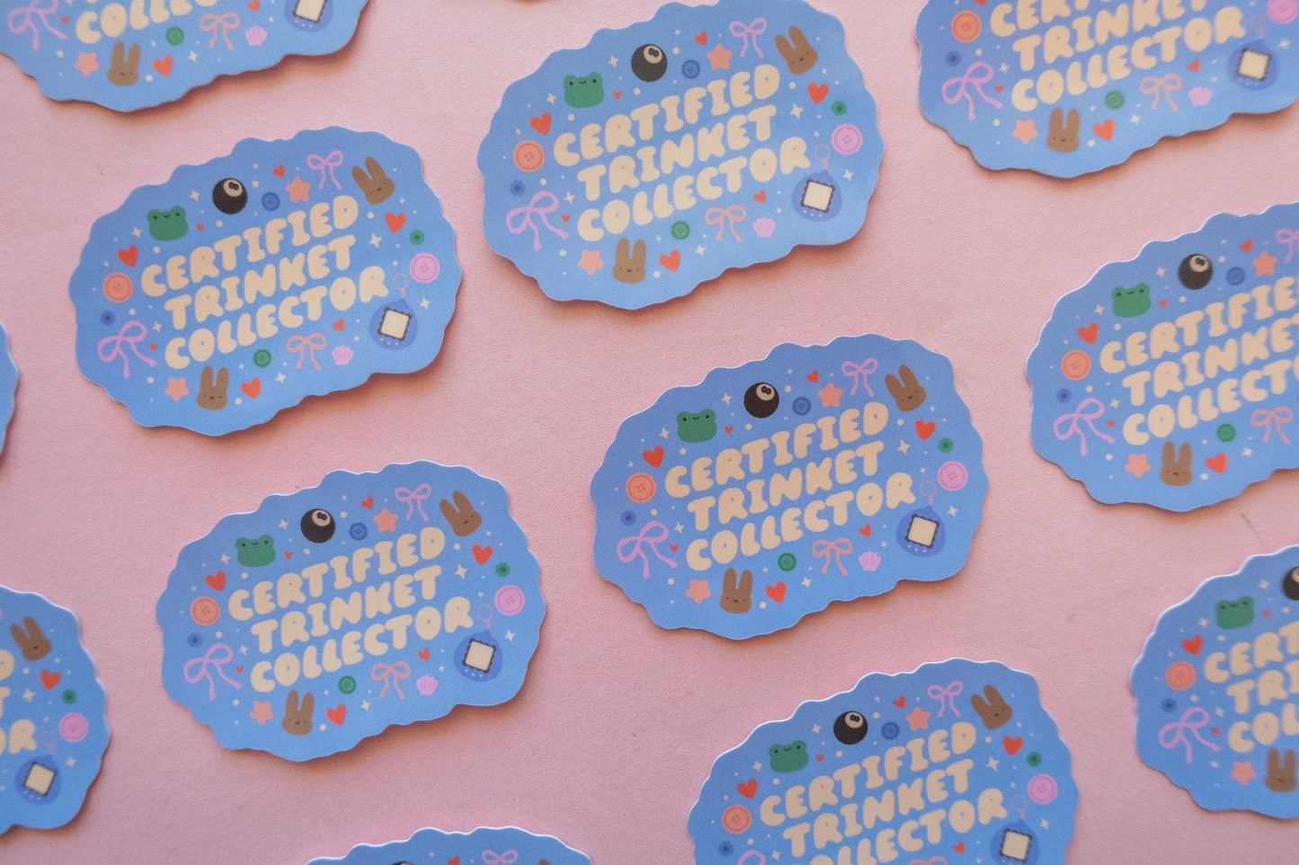 Trinket Collector Sticker