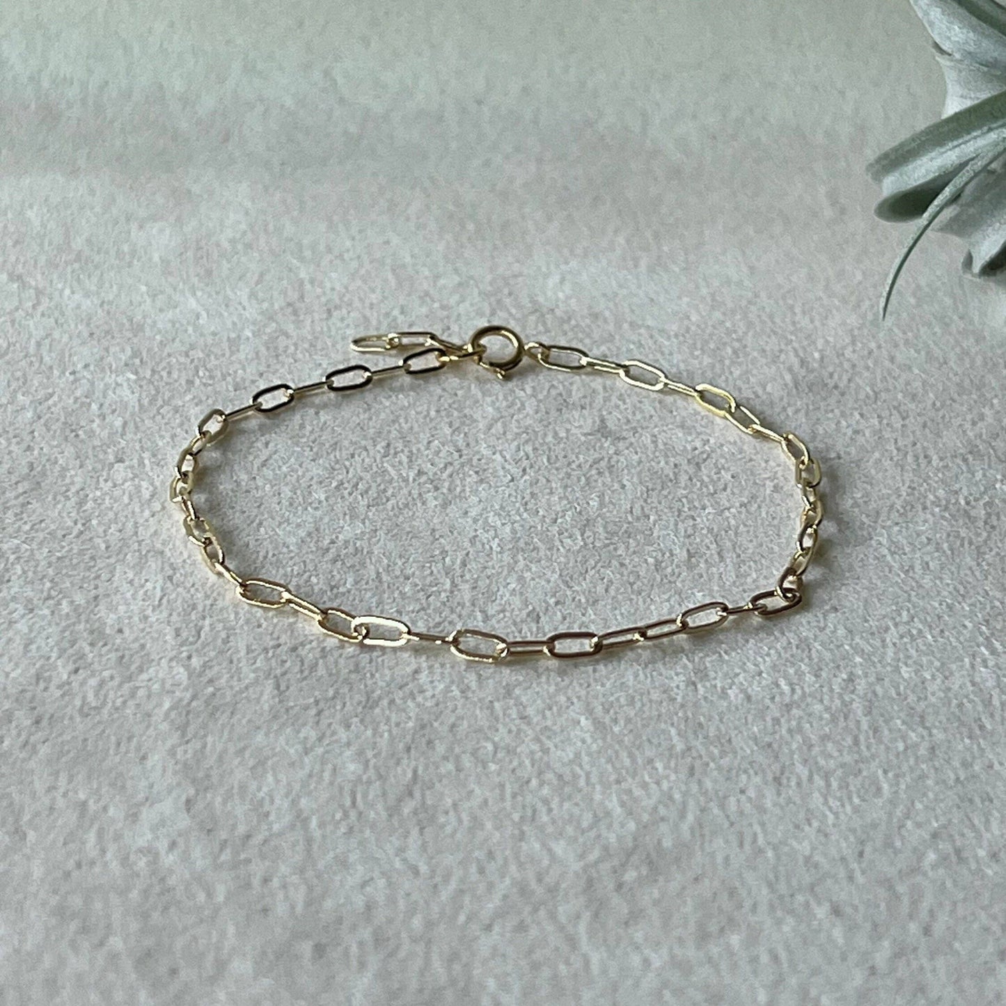 Paperclip Chain Bracelet