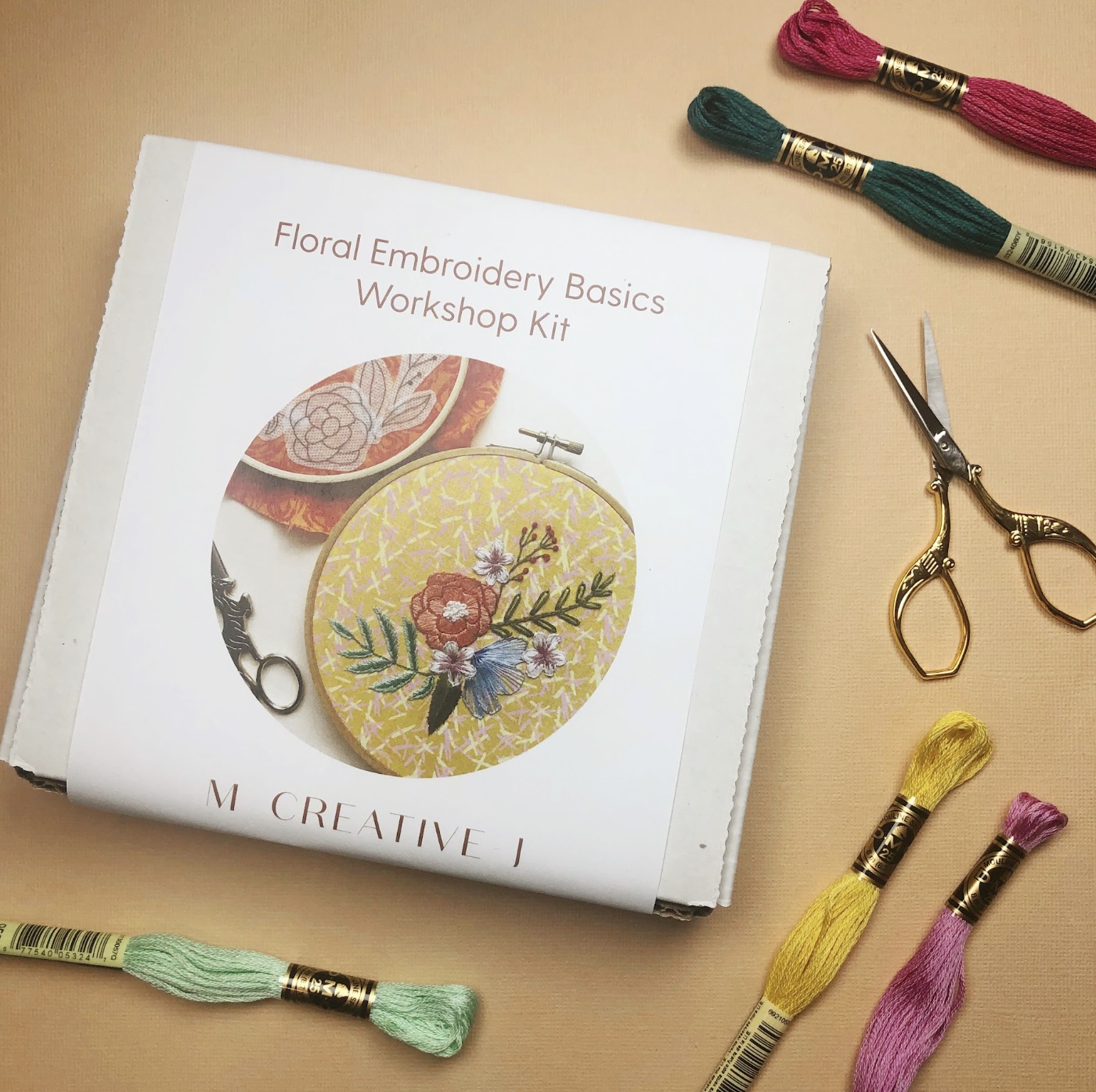 EMBROIDERY CLASS: Floral Embroidery Basics