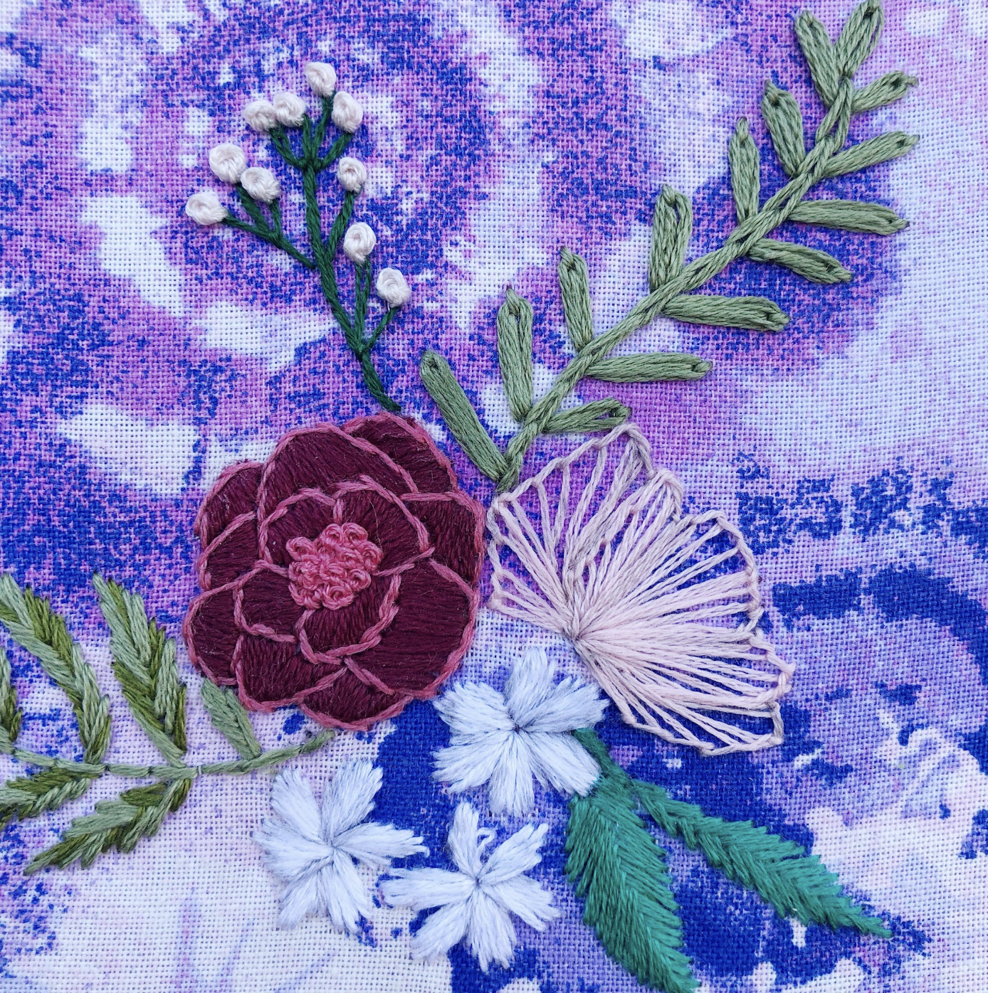 EMBROIDERY CLASS: Floral Embroidery Basics