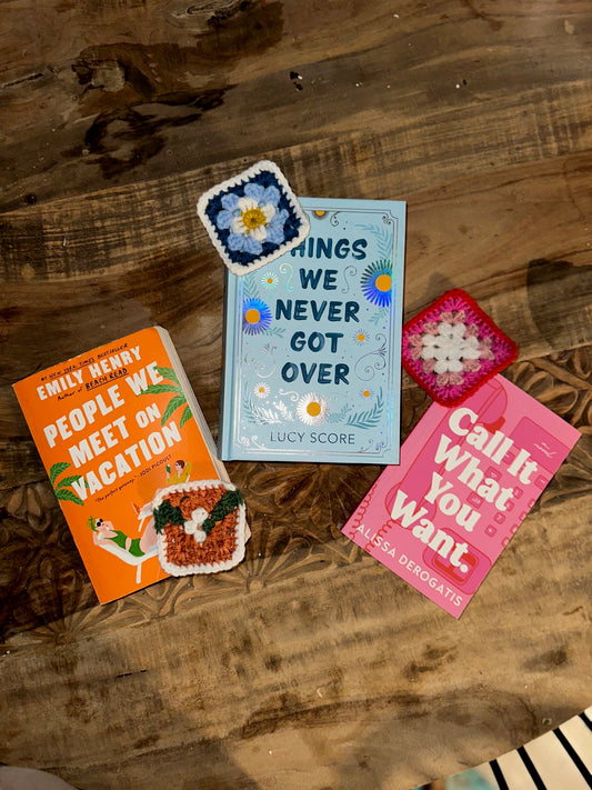 CROCHET CLASS: Book Cover Granny Squares