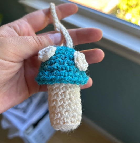 Intermediate Crochet Class: Mushroom Chapstick Holder