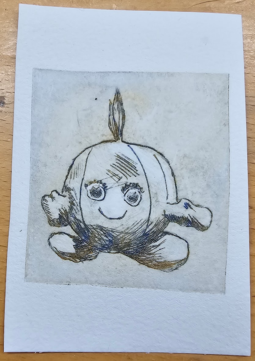 Art Class: Drypoint Intaglio Printmaking using Tetra Pak