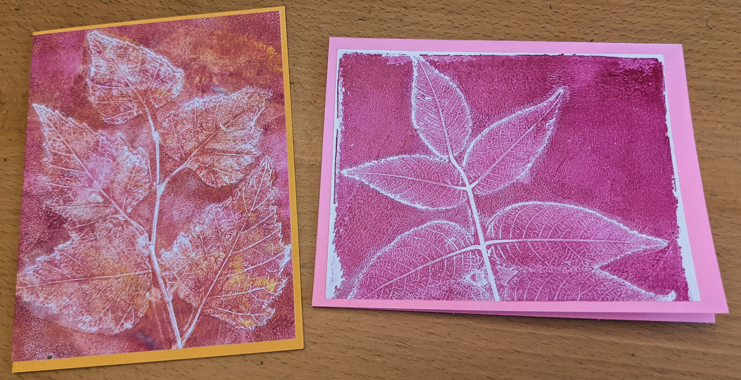 Art Class: Botanical Monoprinting on the Gelli Plate