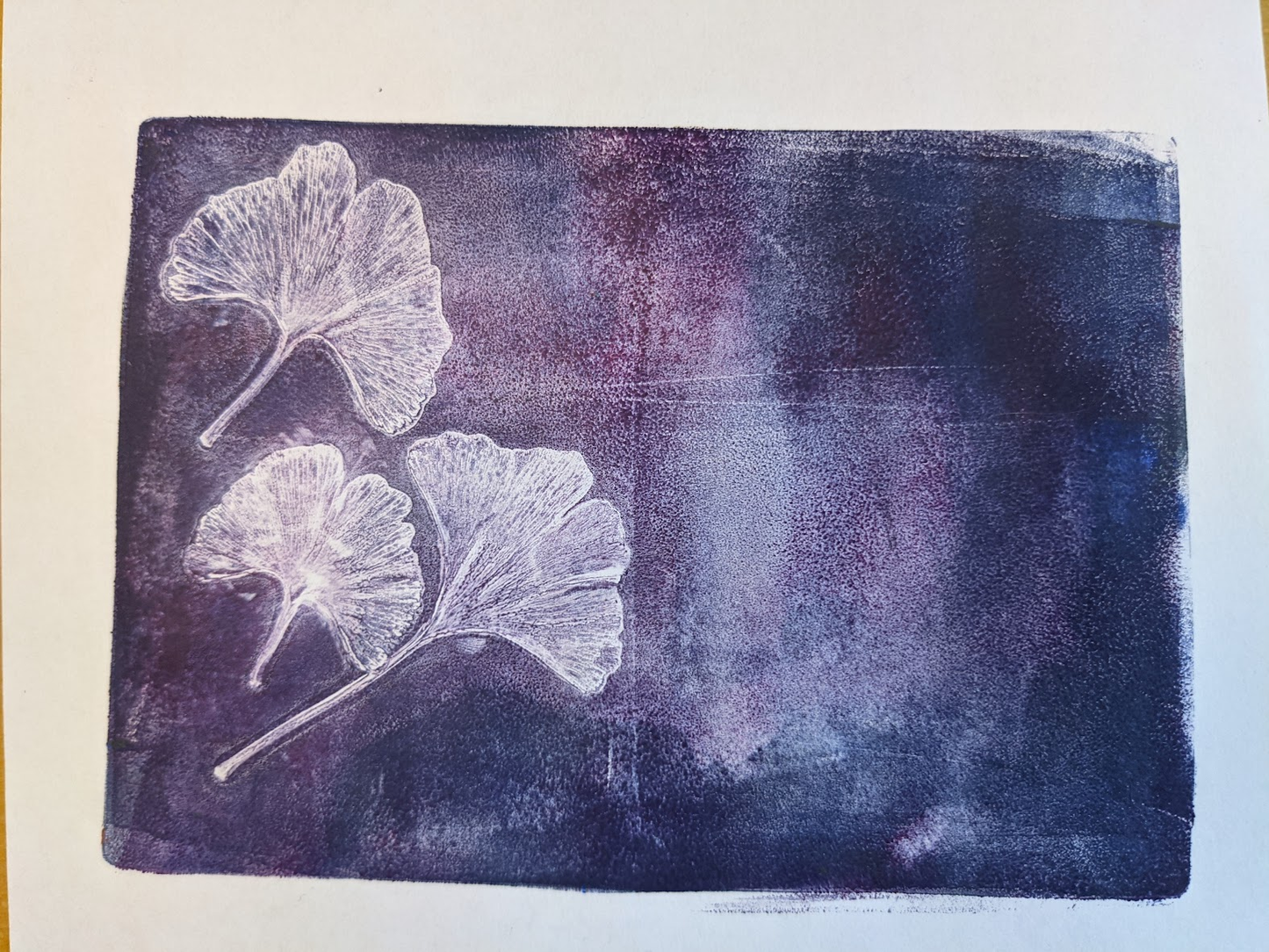 Art Class: Botanical Monoprinting on the Gelli Plate