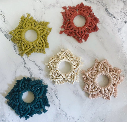 MACRAME CLASS: Macrame Stars