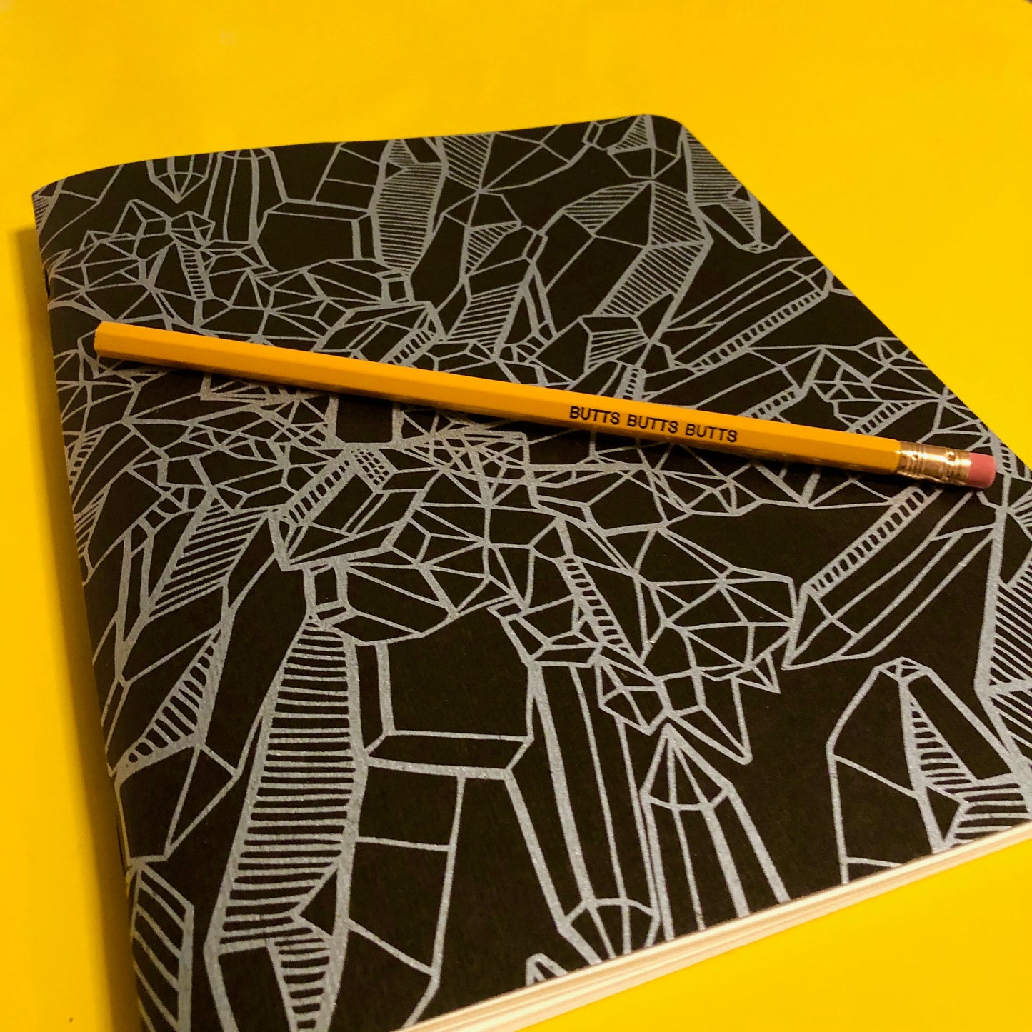 Large Journal - Silver Crystal (A Little Lark)