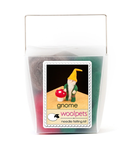 DIY - Needle Felting - Gnome (Wool Pets) Craft Kit