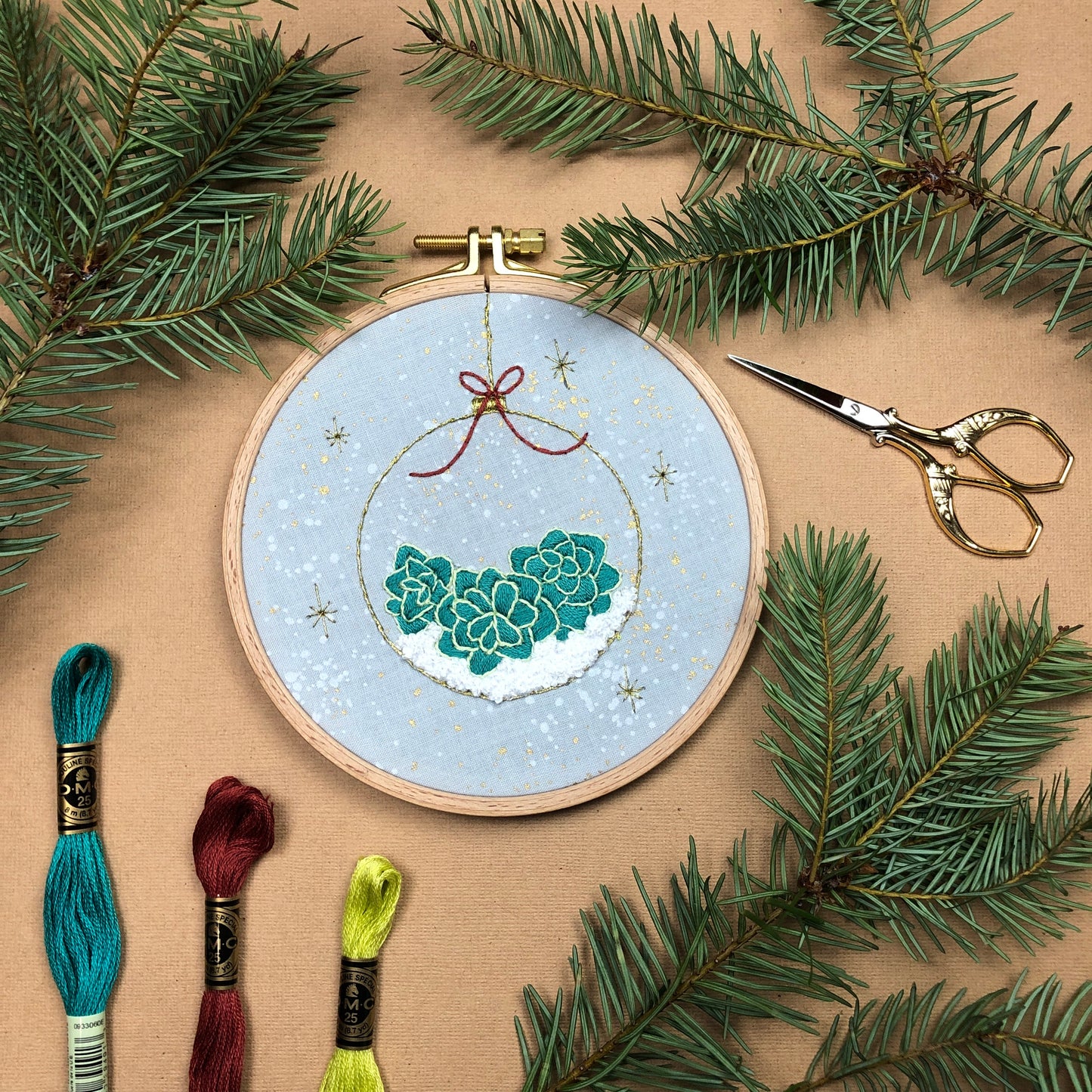 IN PERSON CLASS: Succulent Ornament