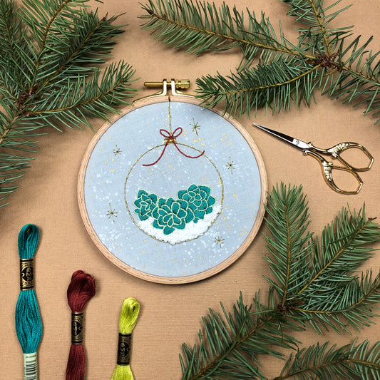 IN PERSON CLASS: Succulent Ornament