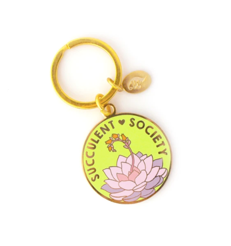 Keychain - Succulent Society