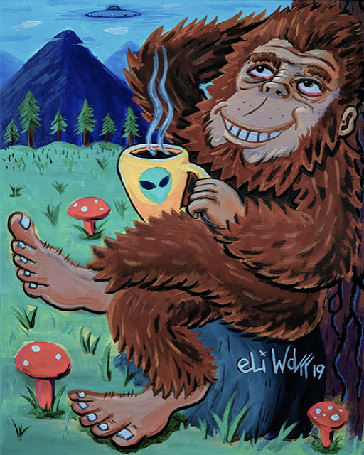 Print - Bigfoot Coffee