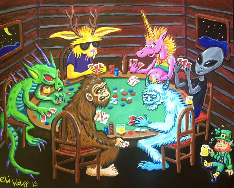 Print - Cryptid Poker