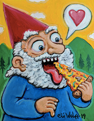 Print - Pizza Gnome