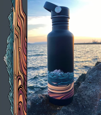 Sticker - Puget Sound & Olympic Mountains