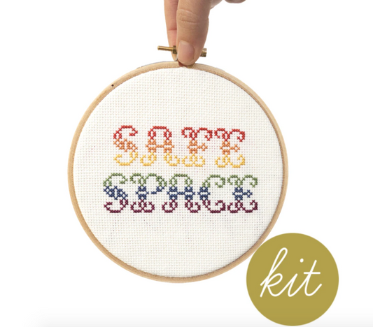 Cross Stitch Kit - Safe Space