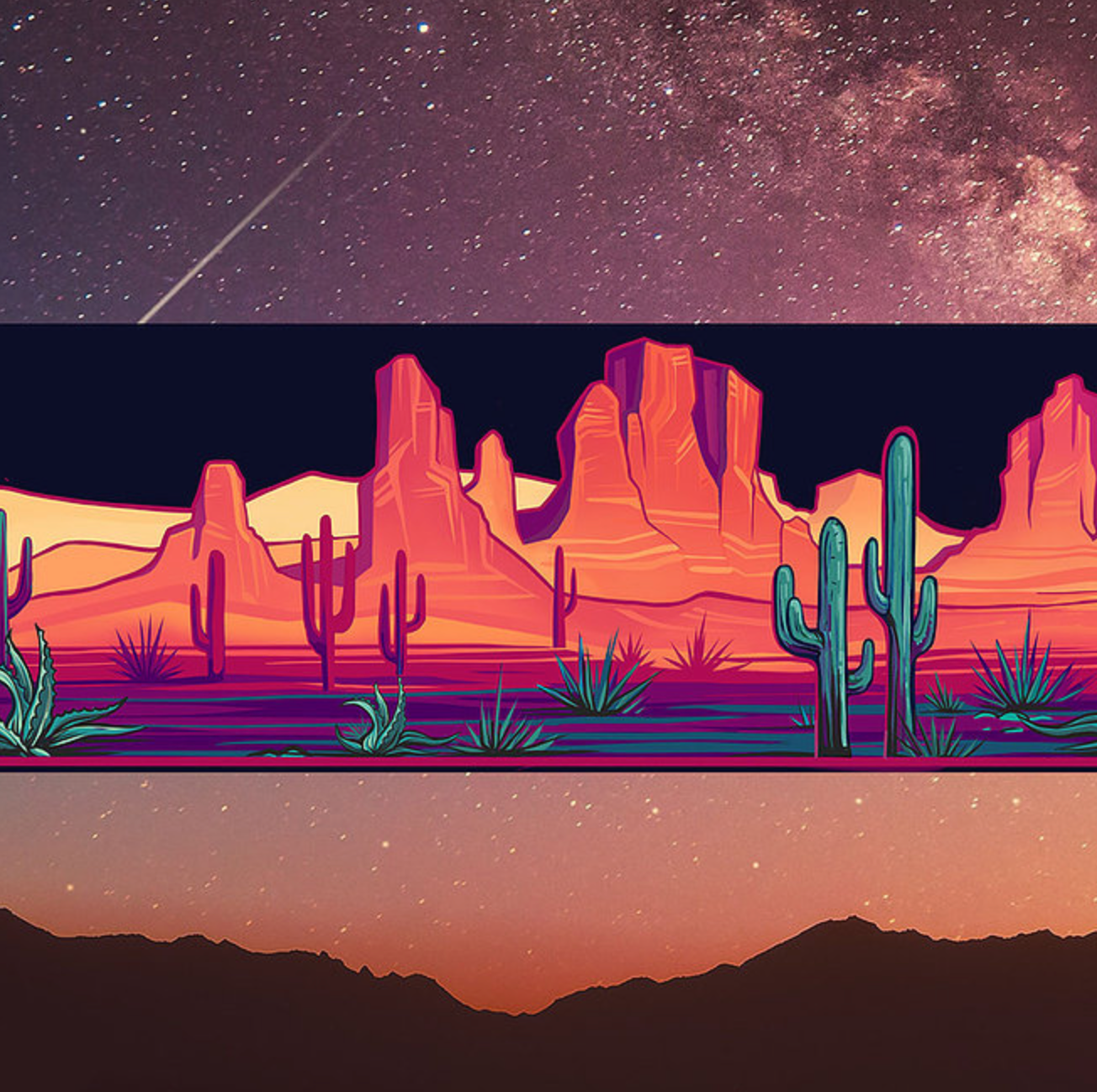 Sticker - Desertscape
