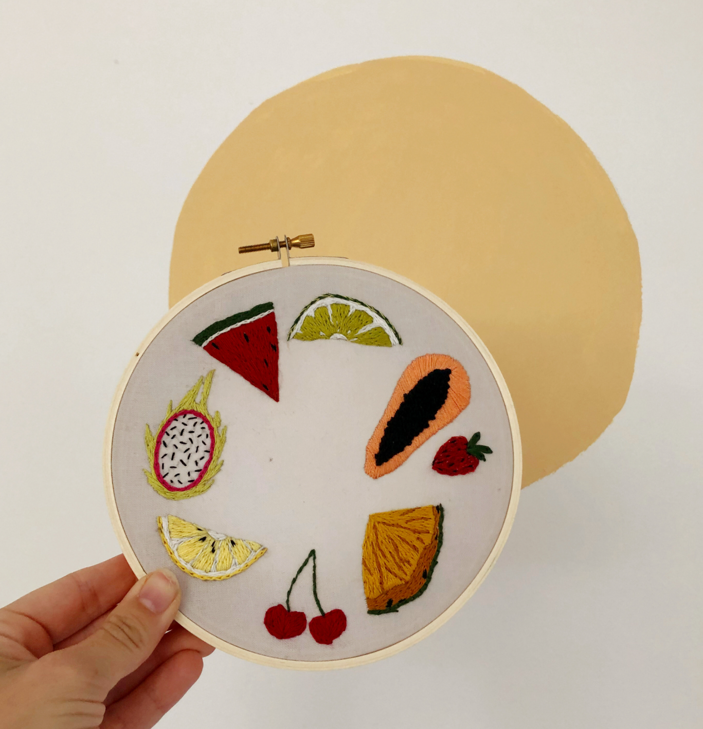 Craft Supply - Peel, Stick & Stitch: Summer Fruit