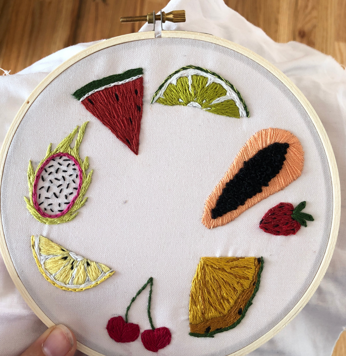 Craft Supply - Peel, Stick & Stitch: Summer Fruit