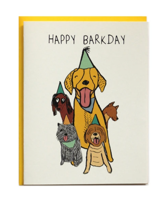 Card - Happy Barkday (I Must Draw)