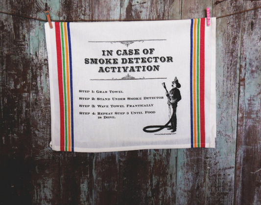 Kitchen Towel - Smoke Detector