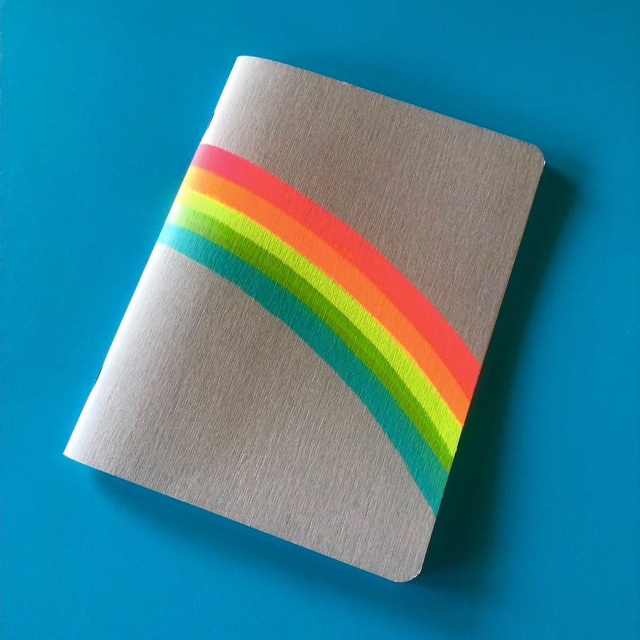 Large Journal - Rainbow  (A Little Lark) Hand Painted