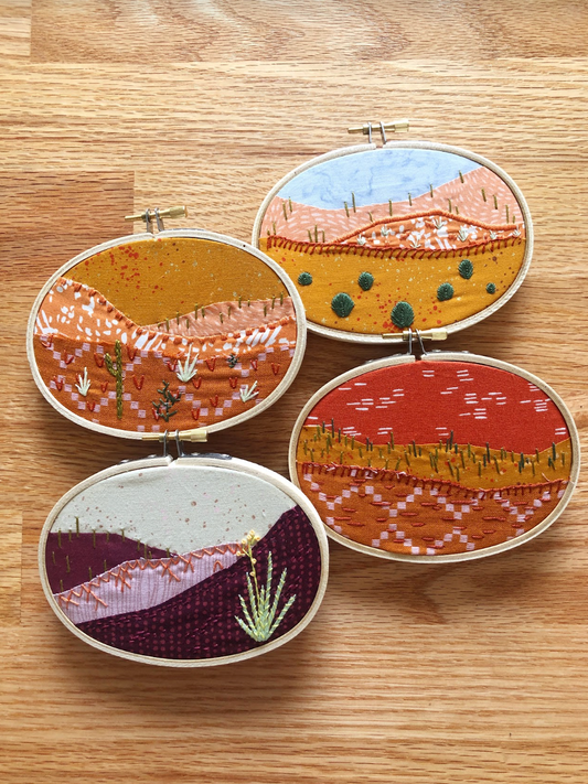 APPLIQUE CLASS: Fabric Landscapes