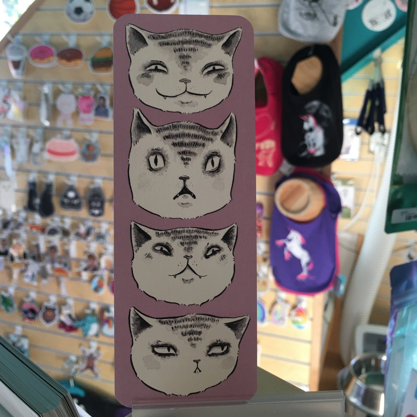 Bookmark - Expressive Cats (Bee's Knees Industries)