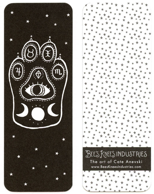 Bookmark - Witchcat Paw