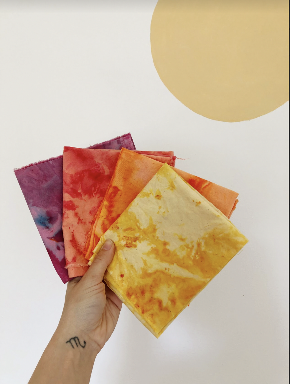 DYEING CLASS: Ice Dyeing