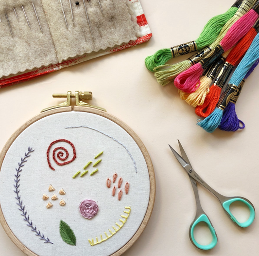 EMBROIDERY CLASS: Advanced Thread Doodles