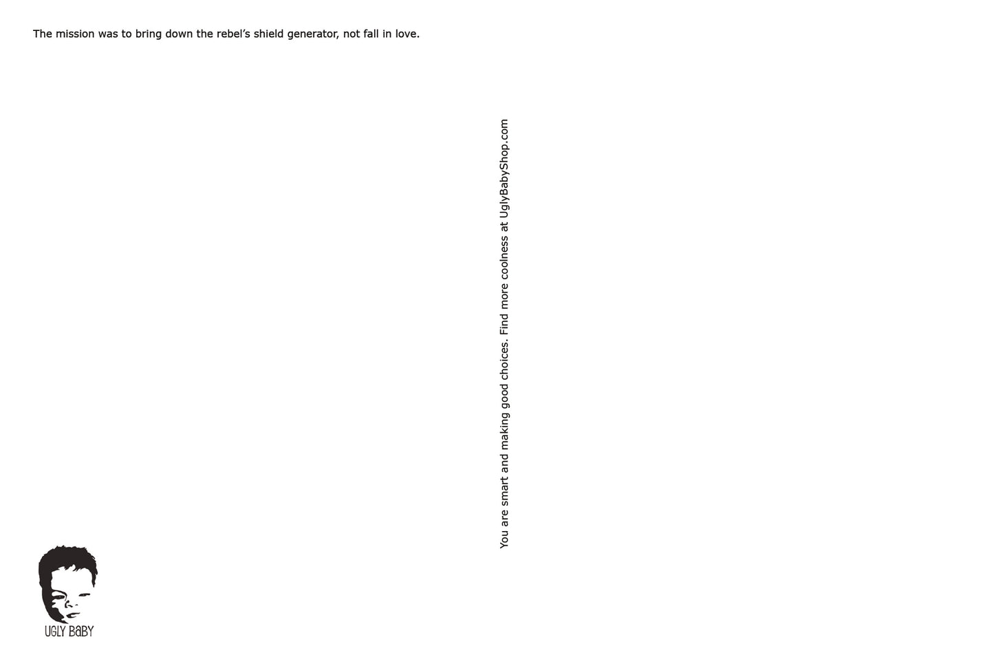 Postcard: Love AT-AT First Sight - Pink - Ten Pack